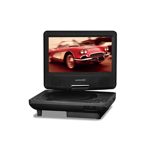 ポータブルDVDプレーヤー7インチ | GPD07D1BK